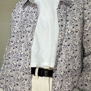 Cynthia Rowley Linen Button Down Shirt